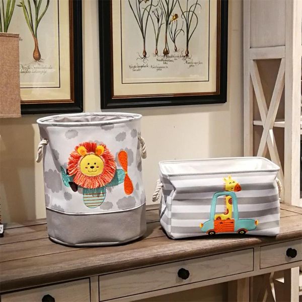 cute cartoon canvas lion giraffe storage basket child folding laundry dirty clothes organizer & organization
cute cartoon canvas lion giraffe storage basket child folding laundry dirty clothes organizer & organization
