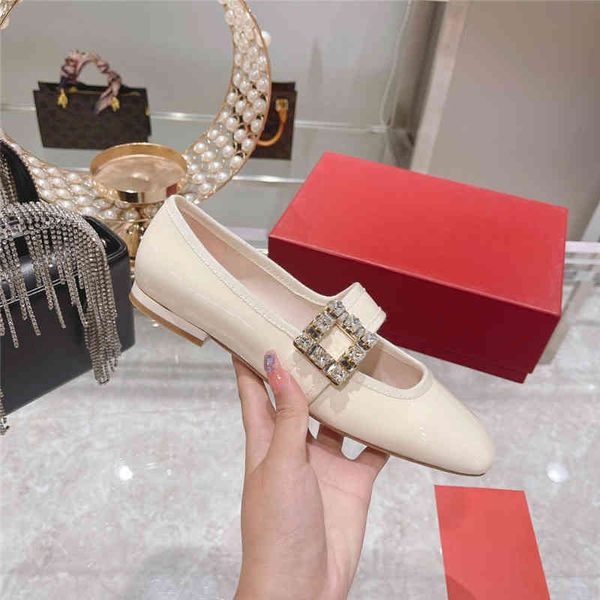 women low-heeled dress shoes 100% sheepskin lining sandals square buckle velvet round head drill mary jane ballet flat bottom, Black
women low-heeled dress shoes 100% sheepskin lining sandals square buckle velvet round head drill mary jane ballet flat bottom, Black