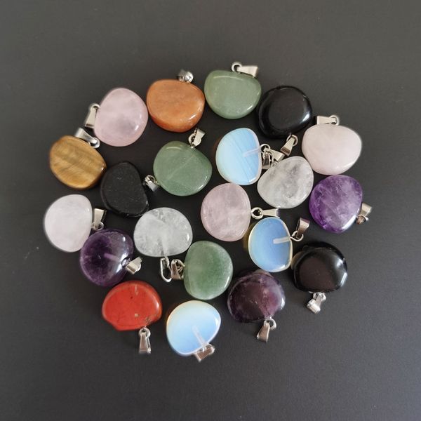 fan shape seven chakras stones charms pendant healing reiki rose quartz crystal for diy making crafts necklace jewelry accessories, Bronze;silver
fan shape seven chakras stones charms pendant healing reiki rose quartz crystal for diy making crafts necklace jewelry accessories, Bronze;silver
