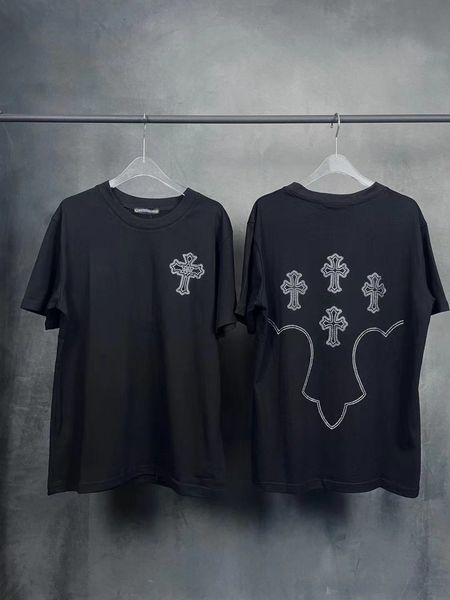 t shirt xinjiang cotton ch crosin heavy industry cross drill short sleeve loose fit unisex, White;black
t shirt xinjiang cotton ch crosin heavy industry cross drill short sleeve loose fit unisex, White;black