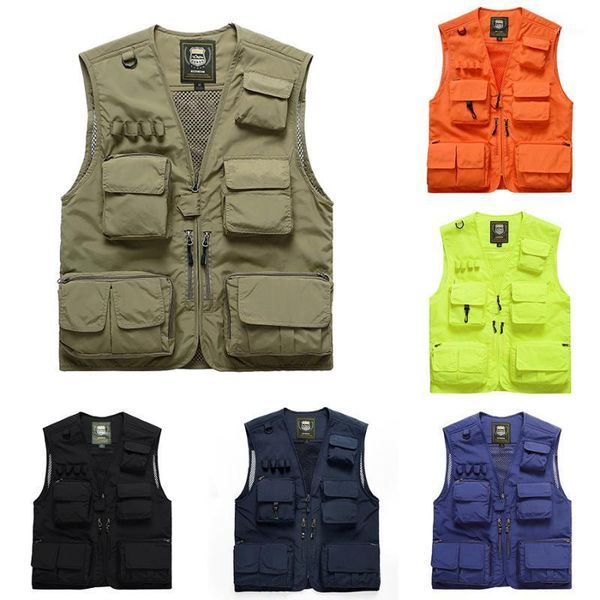 men's jackets men fishing jacket sleeveless quick-drying mesh vest multi-pocket camping work outdoor, Black;brown
men's jackets men fishing jacket sleeveless quick-drying mesh vest multi-pocket camping work outdoor, Black;brown
