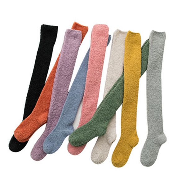 womens socks winter warm thick coral fleece women stockings casual thigh high over knee girls female sock, Black;white
womens socks winter warm thick coral fleece women stockings casual thigh high over knee girls female sock, Black;white