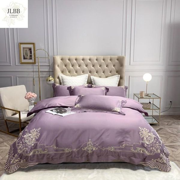 bedding sets luxury exquisite embroidery 600tc egyptian cotton soft duvet cover bed linen fitted sheet pillowcase  king size set 
bedding sets luxury exquisite embroidery 600tc egyptian cotton soft duvet cover bed linen fitted sheet pillowcase  king size set