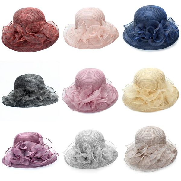 wide brim hats 1pc foldable simple summer beach hat female casual lady women lace flower straw cap girls sun, Blue;gray
wide brim hats 1pc foldable simple summer beach hat female casual lady women lace flower straw cap girls sun, Blue;gray