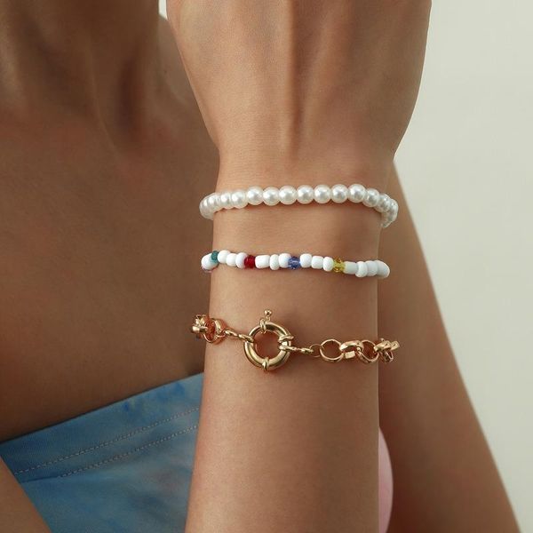 link, chain elegant women bracelet bohemia bracelets woman fashion european girl minimalist party jewelry couples trendy zinc alloy armband, Black
link, chain elegant women bracelet bohemia bracelets woman fashion european girl minimalist party jewelry couples trendy zinc alloy armband, Black