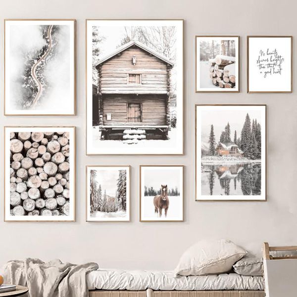 paintings horse pine lake nature snow scene wall art canvas painting nordic posters and prints pictures for living room winter decor
paintings horse pine lake nature snow scene wall art canvas painting nordic posters and prints pictures for living room winter decor