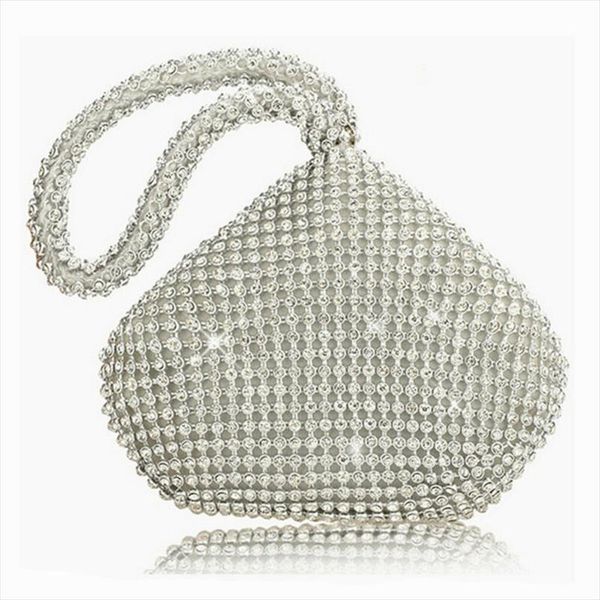women ladies handbags silver pouch evening bag crystal diamante party wedding clutch hand puese by
women ladies handbags silver pouch evening bag crystal diamante party wedding clutch hand puese by