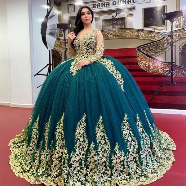 sparkly ball gown quinceanera dresses 2022 long sleeve lace applique crystal prom gowns lace-up corset sweet 15 party dress, Blue;red
sparkly ball gown quinceanera dresses 2022 long sleeve lace applique crystal prom gowns lace-up corset sweet 15 party dress, Blue;red
