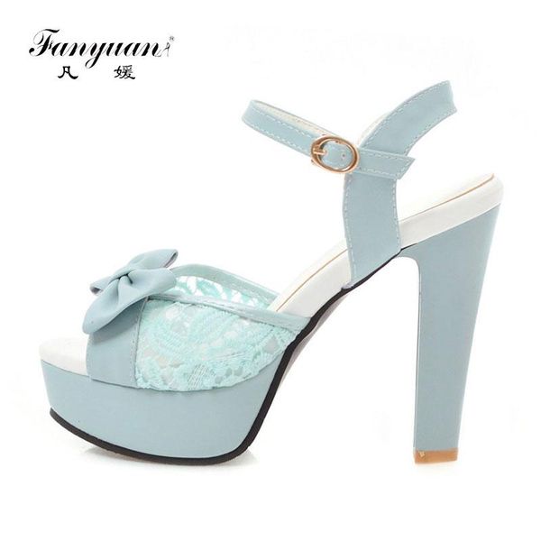 fanyuan ankle strap sandals woman summer platform sweet bowtie high heels bride wedding party dress shoes, Black
fanyuan ankle strap sandals woman summer platform sweet bowtie high heels bride wedding party dress shoes, Black
