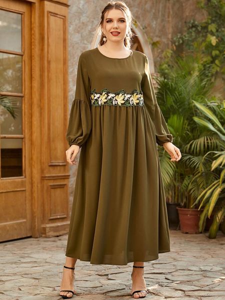 casual dresses spring dress 2021 plus size abaya dubai turkey islamic clothing women long sleeve embroidery high waist muslim hijab party, Black;gray
casual dresses spring dress 2021 plus size abaya dubai turkey islamic clothing women long sleeve embroidery high waist muslim hijab party, Black;gray