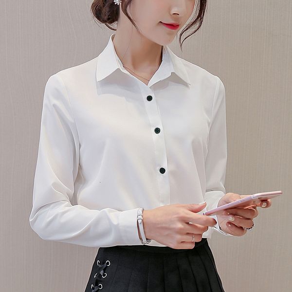 white blouse women chiffon office career shirts fashion casual long sleeve blouses femme clothes
white blouse women chiffon office career shirts fashion casual long sleeve blouses femme clothes