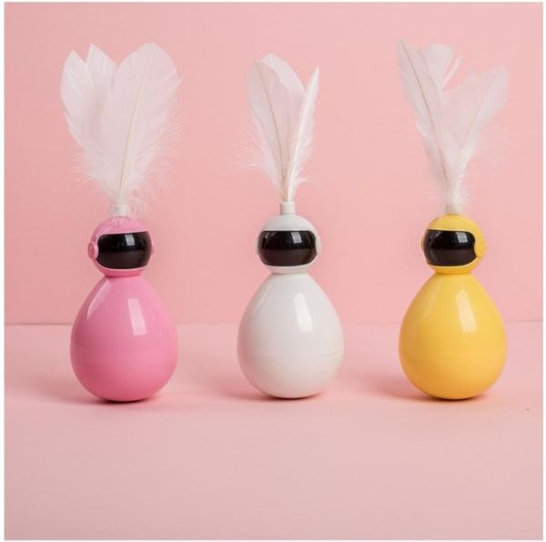 cat toys pet fun tumbler interactive feather toy kitten plastic play balls cats training
cat toys pet fun tumbler interactive feather toy kitten plastic play balls cats training