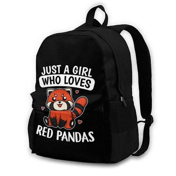 backpack panda backpacks woman print cute polyester elementary school bags