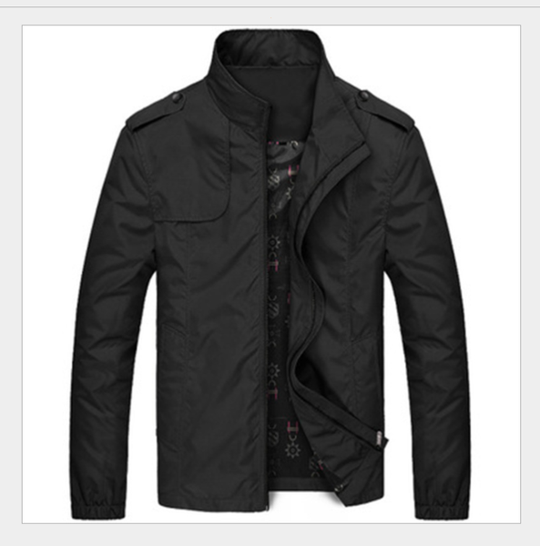 men's jackets isurvivor 2021 jacket spring slim solid color stand collar youth casual, Black;brown
men's jackets isurvivor 2021 jacket spring slim solid color stand collar youth casual, Black;brown