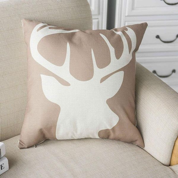 lastest reindeer trees animal print linen pillow case sofa chair seat home waist throw cushion cover with zipper closure cushion/decorative
lastest reindeer trees animal print linen pillow case sofa chair seat home waist throw cushion cover with zipper closure cushion/decorative