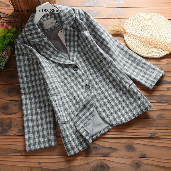 autumn style single high-end lapel two plaid suit coat men's suits & blazers, White;black
autumn style single high-end lapel two plaid suit coat men's suits & blazers, White;black