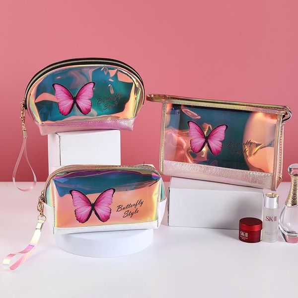 cosmetic bags & cases laser deisgn butterfly travel bag female waterproof jelly pvc for makeup toiletry
cosmetic bags & cases laser deisgn butterfly travel bag female waterproof jelly pvc for makeup toiletry