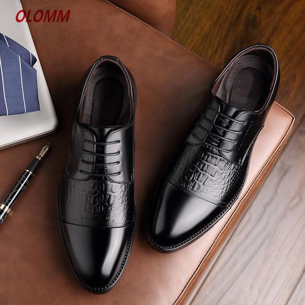 dress shoes men's brand leather formal lace up oxfords fashion retro elegant work footwear zapatos de hombre vest, Black
dress shoes men's brand leather formal lace up oxfords fashion retro elegant work footwear zapatos de hombre vest, Black