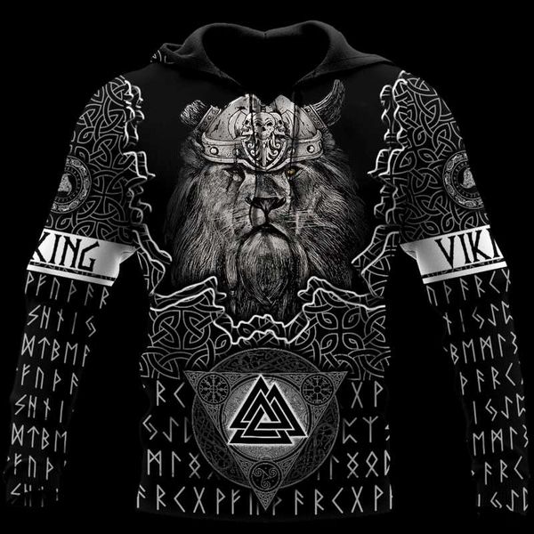 men's hoodies & sweatshirts lion viking 3d print fashion hoodie casual harajuku streetwear zip sports pullover 5xl oversized sudadera, Black
men's hoodies & sweatshirts lion viking 3d print fashion hoodie casual harajuku streetwear zip sports pullover 5xl oversized sudadera, Black