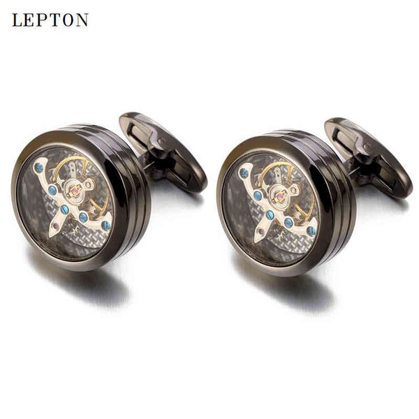 movement tourbillon for mens wedding groom mechanical watch steampunk gear cufflinks relojes gemelos, Silver
movement tourbillon for mens wedding groom mechanical watch steampunk gear cufflinks relojes gemelos, Silver