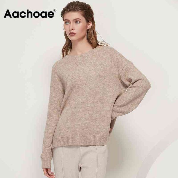 aachoae casual o neck pullover sweater women solid loose jumper lady batwing sleeve knitted sweater female sueter mujer 210413, White;black
aachoae casual o neck pullover sweater women solid loose jumper lady batwing sleeve knitted sweater female sueter mujer 210413, White;black