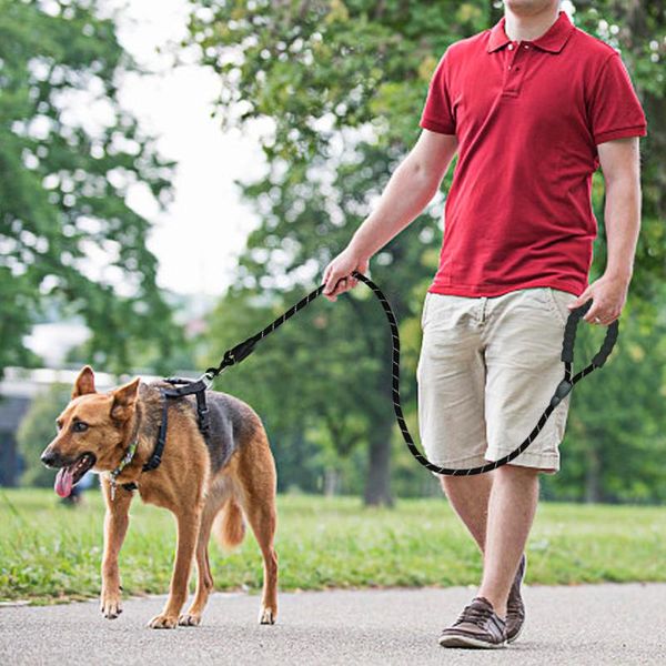 dog collars & leashes 5 ft strong leash with comfortable padded handle and highly reflective threads for medium large dogs
dog collars & leashes 5 ft strong leash with comfortable padded handle and highly reflective threads for medium large dogs
