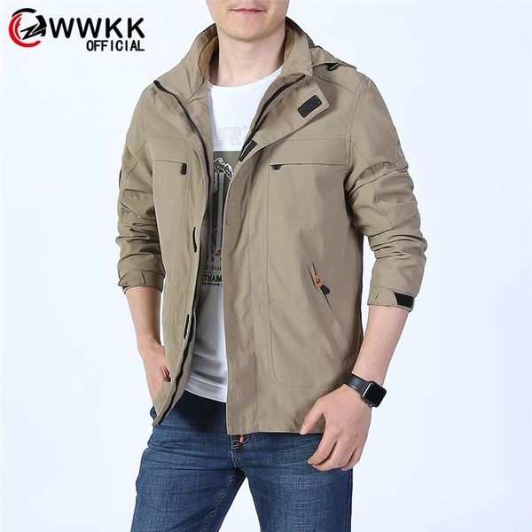 men's jackets 3xl waterproof spring autumn casual hooded coat outerwear breathable windbreaker military jacket mountain raincoat, Black;brown
men's jackets 3xl waterproof spring autumn casual hooded coat outerwear breathable windbreaker military jacket mountain raincoat, Black;brown