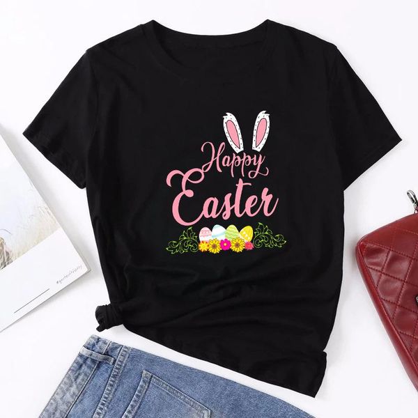 kawaii cute happy easter letter printed t shirt women summer clothes holiday street style woman tshirts gift for day women's t-shirt, White
kawaii cute happy easter letter printed t shirt women summer clothes holiday street style woman tshirts gift for day women's t-shirt, White