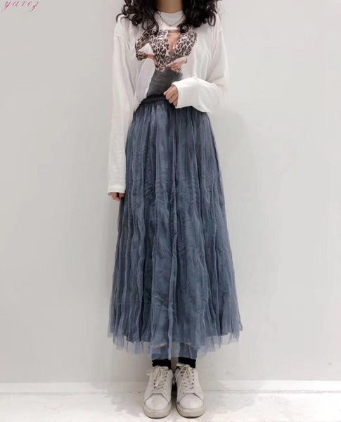 skirts arrival bright oblique fabric stitching mesh japanese skirt 2021 women's high waist pleated school midi tulle, Black
skirts arrival bright oblique fabric stitching mesh japanese skirt 2021 women's high waist pleated school midi tulle, Black
