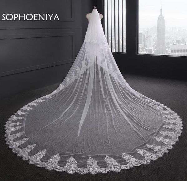 bridal veils arrival two layer lace edge veil 2021 velo de novia wedding with comb accessories, Black
bridal veils arrival two layer lace edge veil 2021 velo de novia wedding with comb accessories, Black