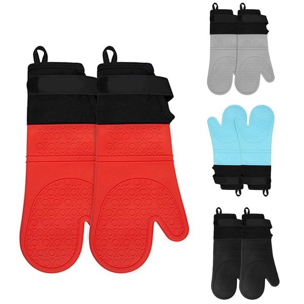 oven mitts silicone with adjustable cuff, miwith non-slip grip and thicker liner, heat resistant,14.7 inch
oven mitts silicone with adjustable cuff, miwith non-slip grip and thicker liner, heat resistant,14.7 inch