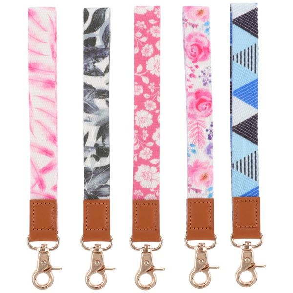 keychains 5pcs fashionable keyring lanyards colored wristlet keys rings bag hanging strap, Silver
keychains 5pcs fashionable keyring lanyards colored wristlet keys rings bag hanging strap, Silver