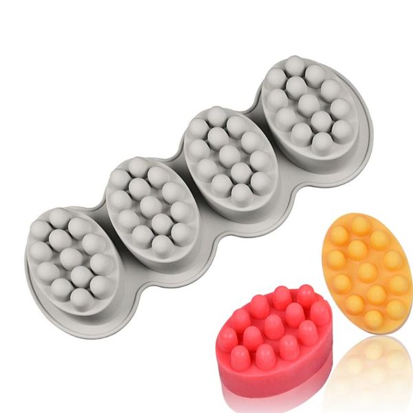 craft tools 4 cavity silicone soap mold for massage therapy bar making diy homemade oval spa soaps mould form
craft tools 4 cavity silicone soap mold for massage therapy bar making diy homemade oval spa soaps mould form