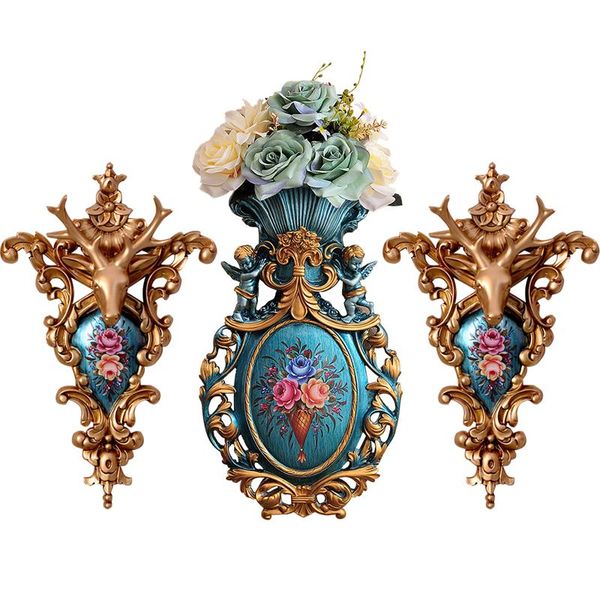 wall stickers european retro hanging vase resin crafts decoration home livingroon tv background mural restaurant el painting potflower 
wall stickers european retro hanging vase resin crafts decoration home livingroon tv background mural restaurant el painting potflower