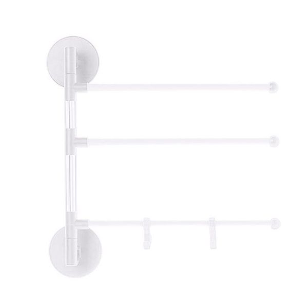 hooks & rails punch-towel rack folding and rotating bathroom multifunctional three-layer
hooks & rails punch-towel rack folding and rotating bathroom multifunctional three-layer