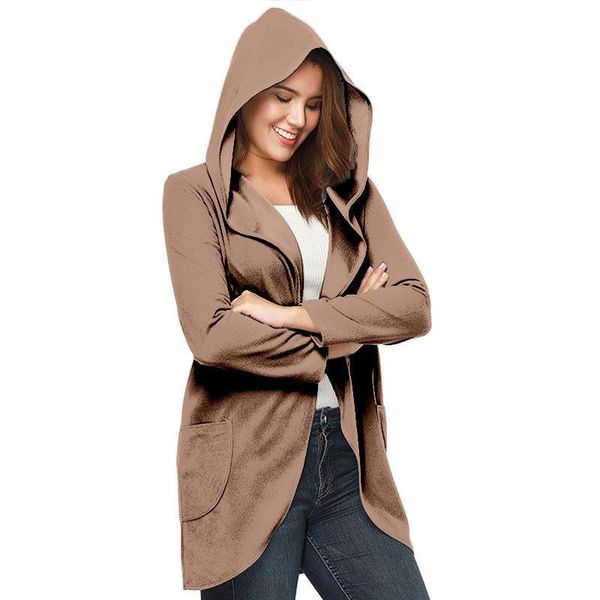 women's trench coats women winter coat hooded cardigan woolen overcoat pockets long sleeves female wrap gdd99, Tan;black
women's trench coats women winter coat hooded cardigan woolen overcoat pockets long sleeves female wrap gdd99, Tan;black