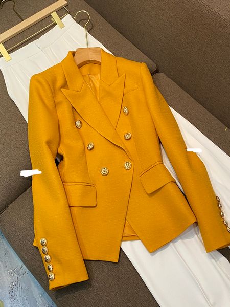 2021 fall autumn long sleeve lapel neck khaki yellow solid color slim metal buckles double-breasted blazers elegant outwear coats 21o13073, White;black
2021 fall autumn long sleeve lapel neck khaki yellow solid color slim metal buckles double-breasted blazers elegant outwear coats 21o13073, White;black