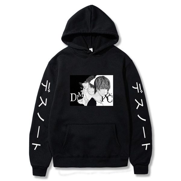 men's hoodies & sweatshirts funny anime manga death note horror cartoon graphics streetwear harajuku korean oversized winter men swea, Black
men's hoodies & sweatshirts funny anime manga death note horror cartoon graphics streetwear harajuku korean oversized winter men swea, Black