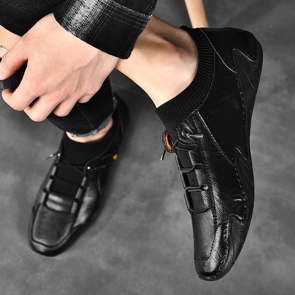 men shoes casual leather handmade men sneakers breathable driving shoes designer mens loafers fashion moccasins zapatos hombre, Red;white
men shoes casual leather handmade men sneakers breathable driving shoes designer mens loafers fashion moccasins zapatos hombre, Red;white