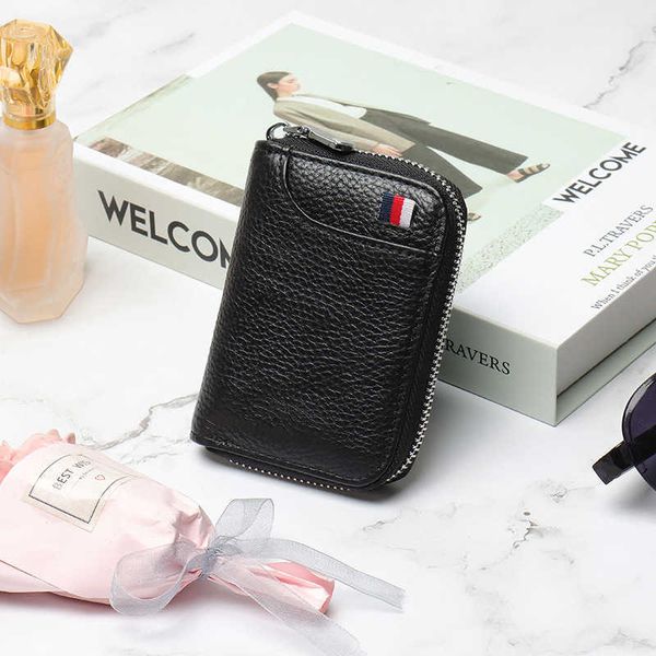 korean wallet rfid antimagnetic men's and women's leather wallet vertical zipper bag business leisure first layer cowhide, Black
korean wallet rfid antimagnetic men's and women's leather wallet vertical zipper bag business leisure first layer cowhide, Black