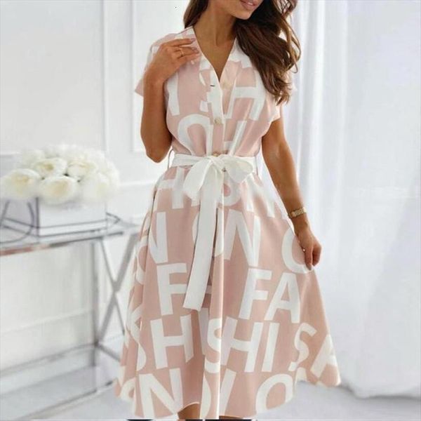 elegant v neck women dress a line summer short sleeve lace up belted shirt letter print, Black;gray
elegant v neck women dress a line summer short sleeve lace up belted shirt letter print, Black;gray