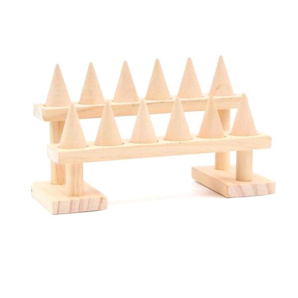 jewelry pouches, bags simple six solid wood cone ring display stand home accessories shelf pendulum rack holder, Pink;blue
jewelry pouches, bags simple six solid wood cone ring display stand home accessories shelf pendulum rack holder, Pink;blue