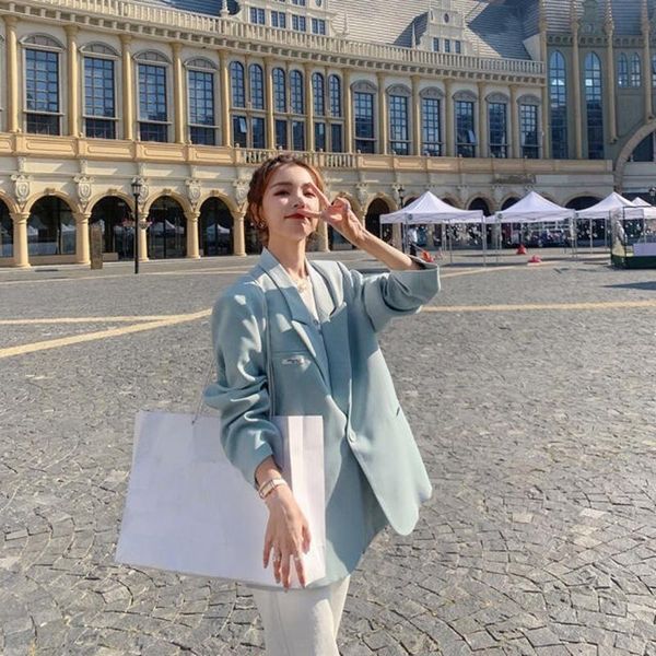 women's trench coats korean spring autumn slim short small suit coat for women 2021 fashion loose temperament solid color two-piece, Tan;black
women's trench coats korean spring autumn slim short small suit coat for women 2021 fashion loose temperament solid color two-piece, Tan;black