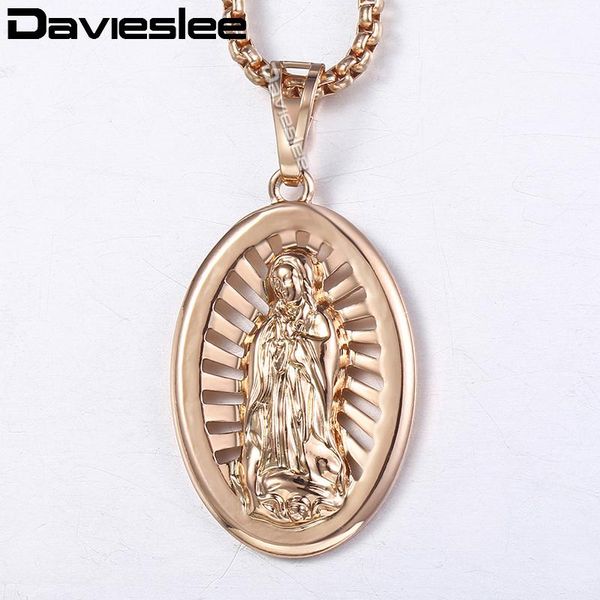 pendant necklaces virgin mary necklace for women 585 rose gold filled womens holy light hollow back christian jewelry lgp270, Silver
pendant necklaces virgin mary necklace for women 585 rose gold filled womens holy light hollow back christian jewelry lgp270, Silver