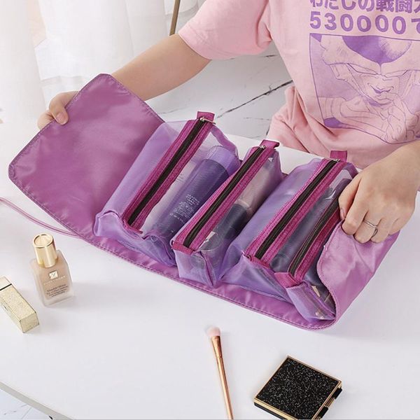 cosmetic bags & cases detachable 4 in 1 folding bag portable toiletry storage for vacation traveling business trip
cosmetic bags & cases detachable 4 in 1 folding bag portable toiletry storage for vacation traveling business trip