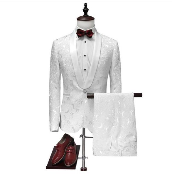 men's suits & blazers jacket+pants 2021 fashion single button wedding men,casual dress suits,business 2 pieces, White;black
men's suits & blazers jacket+pants 2021 fashion single button wedding men,casual dress suits,business 2 pieces, White;black