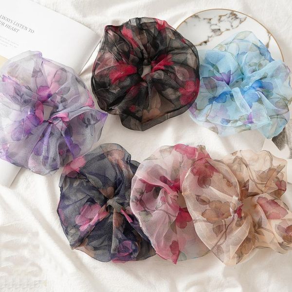 organza sheer elastic scrunchies floral print hair ties ponytail holder hairband rope tie for women girls1
organza sheer elastic scrunchies floral print hair ties ponytail holder hairband rope tie for women girls1