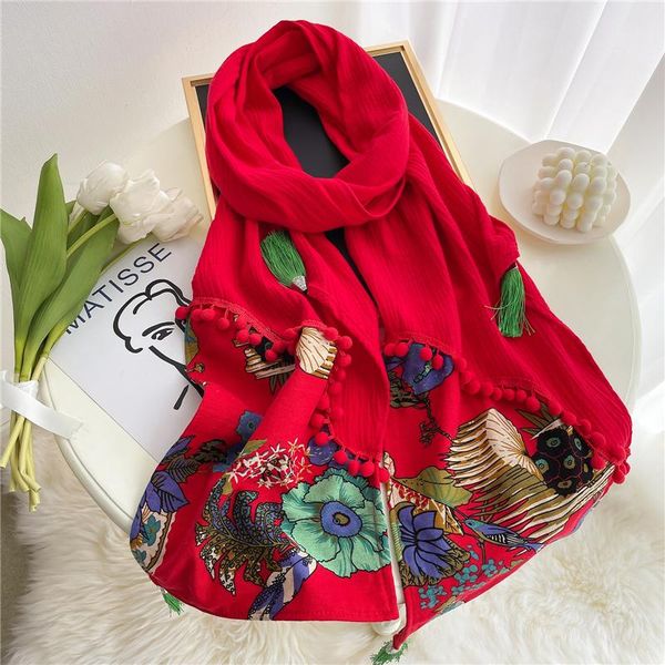 scarves 2021 cotton scarf soft foulard hijab women print with tassel luxury headscarf shawl wrap beach warm pashmina bandana, Blue;gray
scarves 2021 cotton scarf soft foulard hijab women print with tassel luxury headscarf shawl wrap beach warm pashmina bandana, Blue;gray