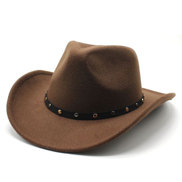 wool women men western cowboy hat punk belt gentleman cowgirl bowler cap jazz church cap sombrero hombre, Blue;gray
wool women men western cowboy hat punk belt gentleman cowgirl bowler cap jazz church cap sombrero hombre, Blue;gray