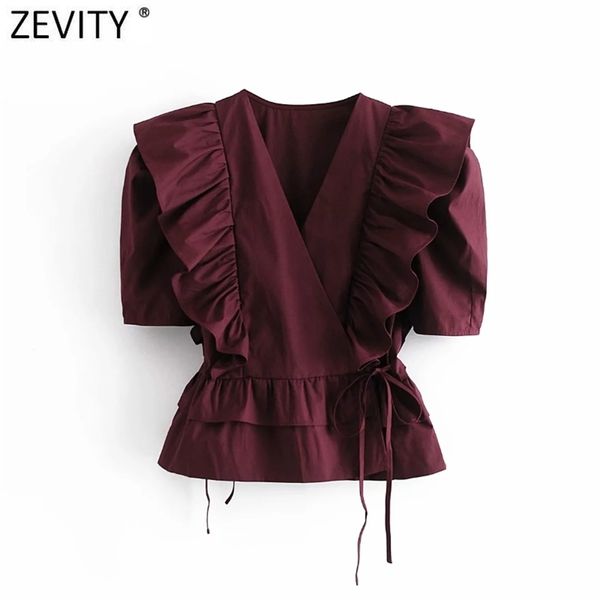 women high street cross v neck solid pleat ruffles smock blouse female puff sleeve chic shirt slim blusas ls9053 210420, White
women high street cross v neck solid pleat ruffles smock blouse female puff sleeve chic shirt slim blusas ls9053 210420, White